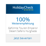 Bewerten Sie uns bei HolidayCheck