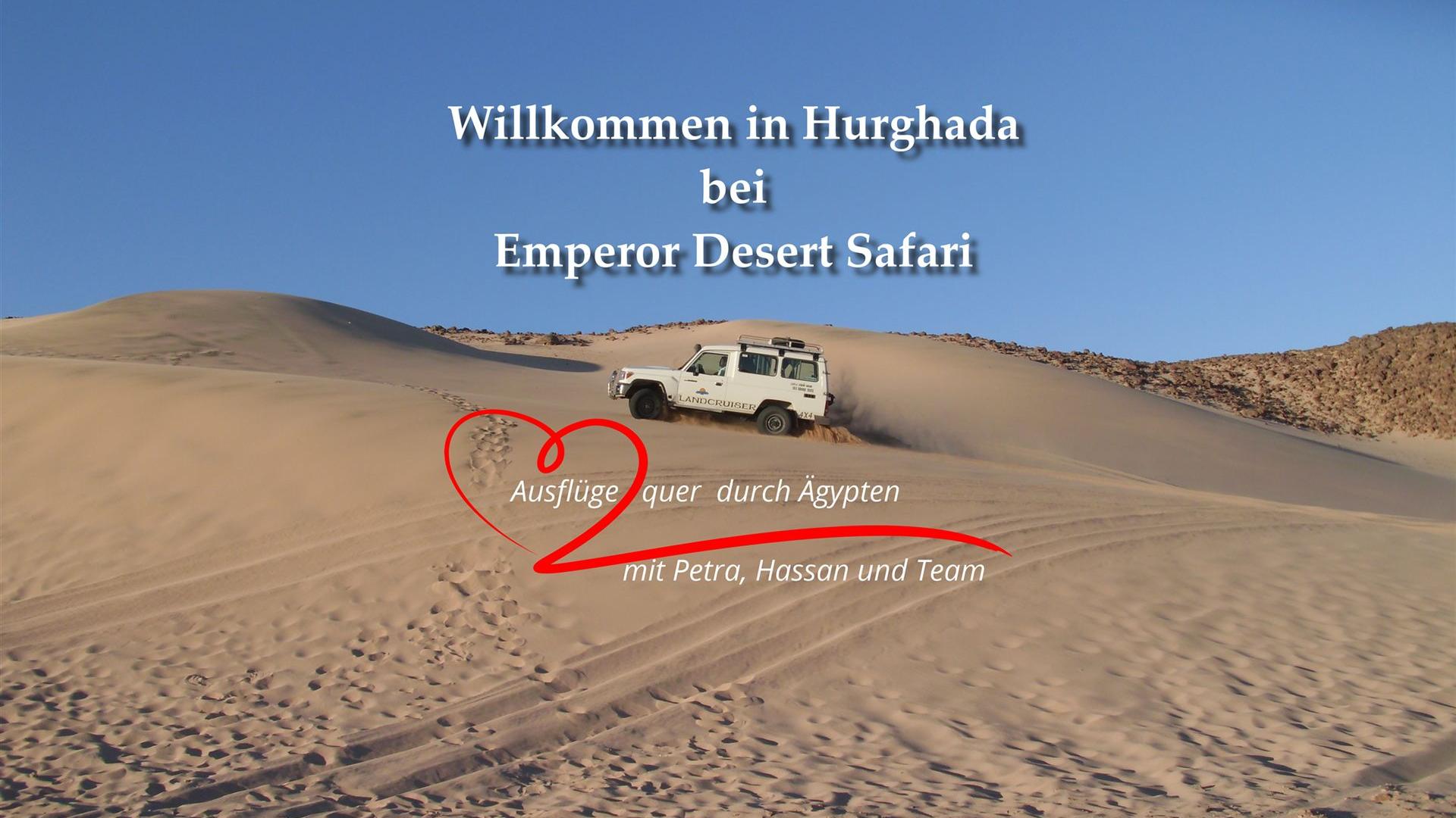 Ausflüge Ägypten mit Emperor Desert Safari Hurghada
