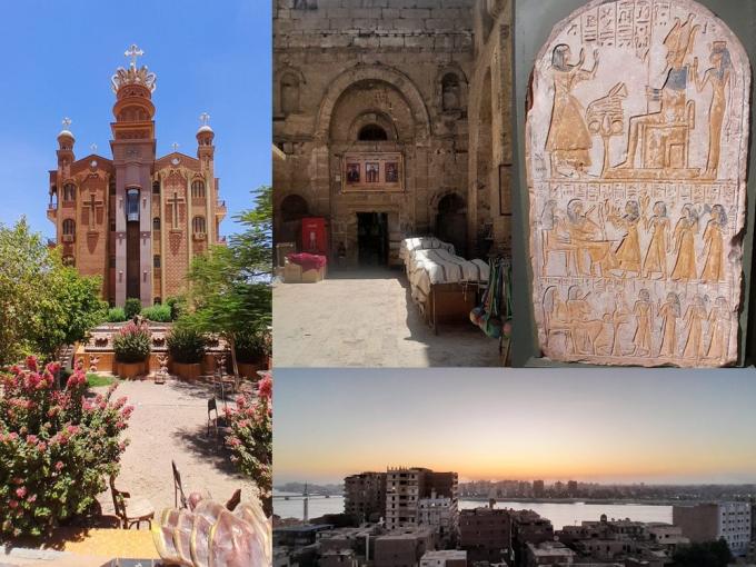 Sohag- Stadt in Oberägypten